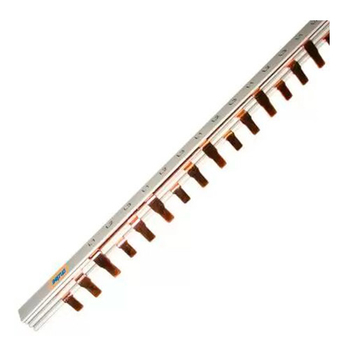 Шина соединительная PIN 3-фазная 63А (1м) Энергия, 5 шт - Электрика, НВА - Щитки и аксессуары для монтажа - Шины нулевые - магазин электрооборудования amperomvolt.ru